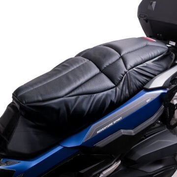 GP Kompozit Honda ADV 350 2023-2025 Uyumlu Motosiklet Konfor Sele Kılıfı Siyah