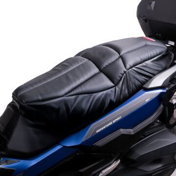 GP Kompozit Honda ADV 350 2023-2025 Uyumlu Motosiklet Konfor Sele Kılıfı Siyah