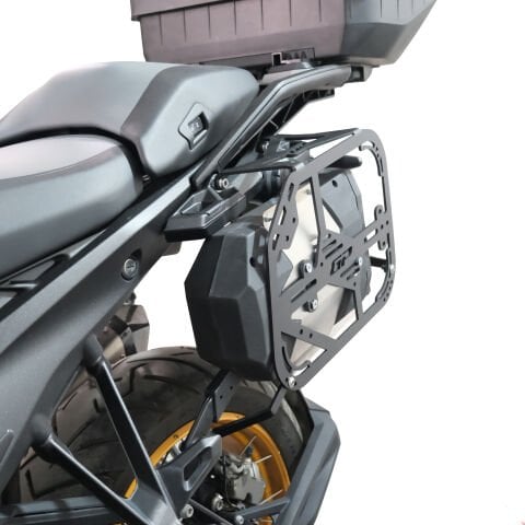 GP Kompozit BMW R 1300 GS 2023-2026 Uyumlu Yan Çanta Demiri Siyah
