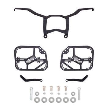 GP Kompozit BMW R 1300 GS 2023-2024 Uyumlu Yan Çanta Demiri Siyah