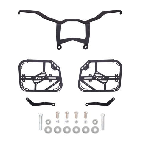 GP Kompozit BMW R 1300 GS 2023-2026 Uyumlu Yan Çanta Demiri Siyah