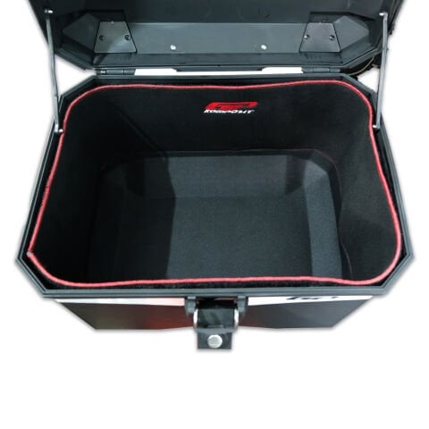 GP Kompozit 45 LT Plastik Motosiklet Çanta Uyumlu Çanta İçi Havuz Siyah