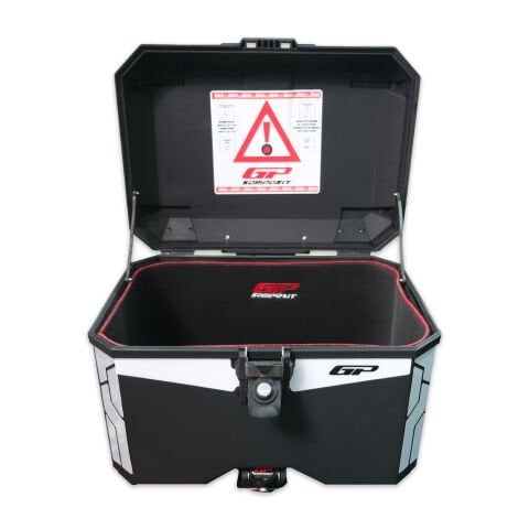 GP Kompozit 45 LT Plastik Motosiklet Çanta Uyumlu Çanta İçi Havuz Siyah