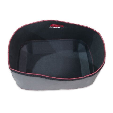 GP Kompozit 45 LT Plastik Motosiklet Çanta Uyumlu Çanta İçi Havuz Siyah