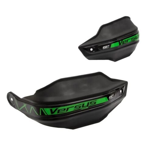 GP Kompozit Kawasaki Versys 650 2015-2025 Uyumlu Plastik Elcik Koruma Siyah