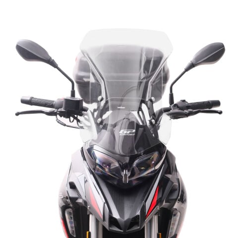 GP Kompozit Benelli TRK 251 2019-2023 Uyumlu Ön Tur Camı Şeffaf