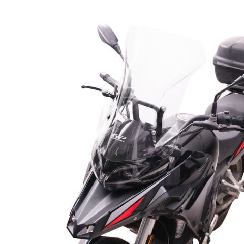 GP Kompozit Benelli TRK 251 2019-2023 Uyumlu Ön Tur Camı Şeffaf