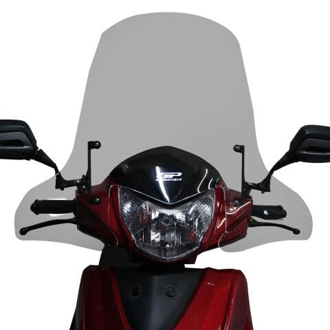 GP Kompozit Hero DASH 110 2016-2025 Uyumlu Elcikli Ön Cam Füme