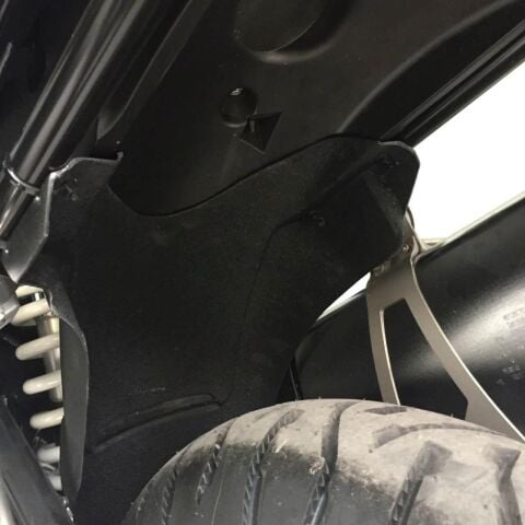 GP Kompozit BMW R 1200 GS / R 1250 GS ADV 2013-2024 Uyumlu Mudguard Siyah