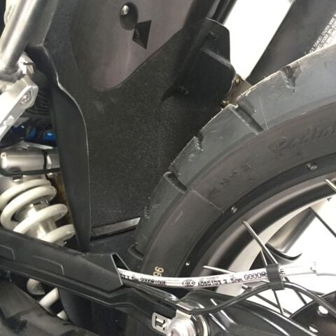 GP Kompozit BMW R 1200 GS / R 1250 GS ADV 2013-2024 Uyumlu Mudguard Siyah