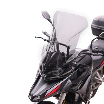 GP Kompozit Benelli TRK 251 2019-2023 Uyumlu Ön Tur Camı Füme