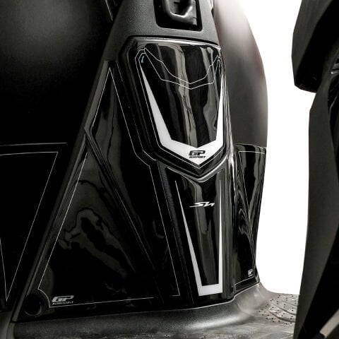 GP Kompozit Honda SH 125 2024-2025 Uyumlu Tank Pad Siyah