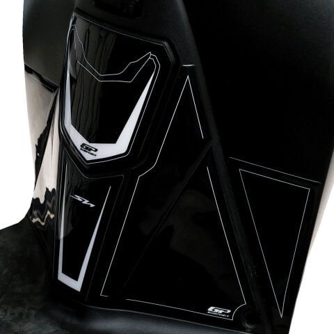 GP Kompozit Honda SH 125 2024-2025 Uyumlu Tank Pad Siyah