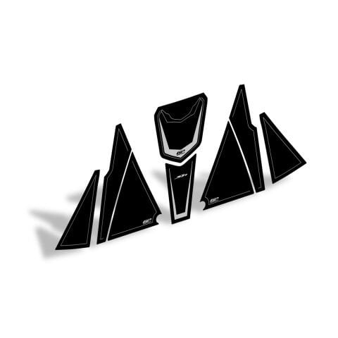 GP Kompozit Honda SH 125 2024-2025 Uyumlu Tank Pad Siyah