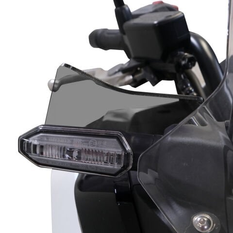 GP Kompozit Honda NC 750 X 2025-2026 Uyumlu Düz Model Yan Deflektör Füme