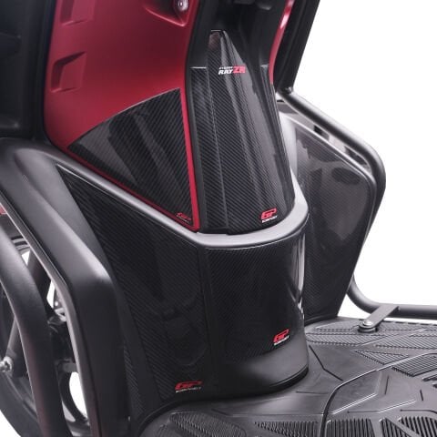 GP Kompozit Yamaha RayZR 2022-2024 Uyumlu Tank Pad Karbon