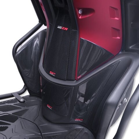 GP Kompozit Yamaha RayZR 2022-2024 Uyumlu Tank Pad Karbon