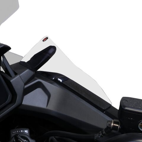 GP Kompozit Honda NC 750 X 2025-2026 Uyumlu Düz Model Yan Deflektör Şeffaf