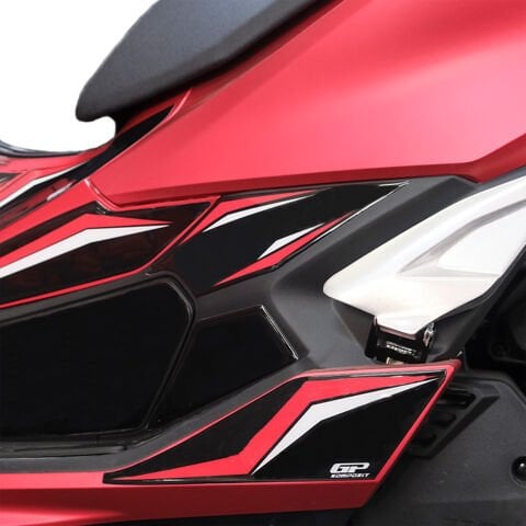 GP Kompozit Honda PCX 125 / 150 2025-2026 Uyumlu Full Tank Pad Seti Kırmızı