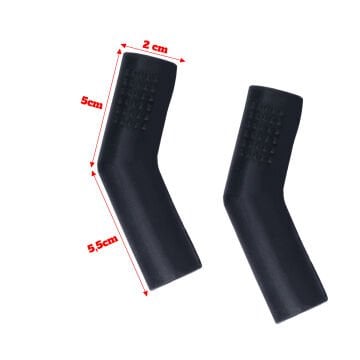 GP Kompozit Universal Motosiklet Vites Pedal Çorabı 2 Adet Siyah