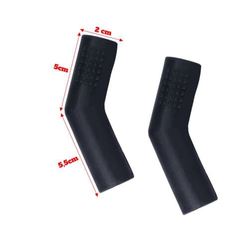 GP Kompozit Universal Motosiklet Vites Pedal Çorabı 2 Adet Siyah