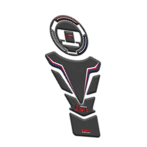 GP Kompozit BMW S 1000 RR 2015-2018 Uyumlu Tank Pad Seti Mavi-Kırmızı