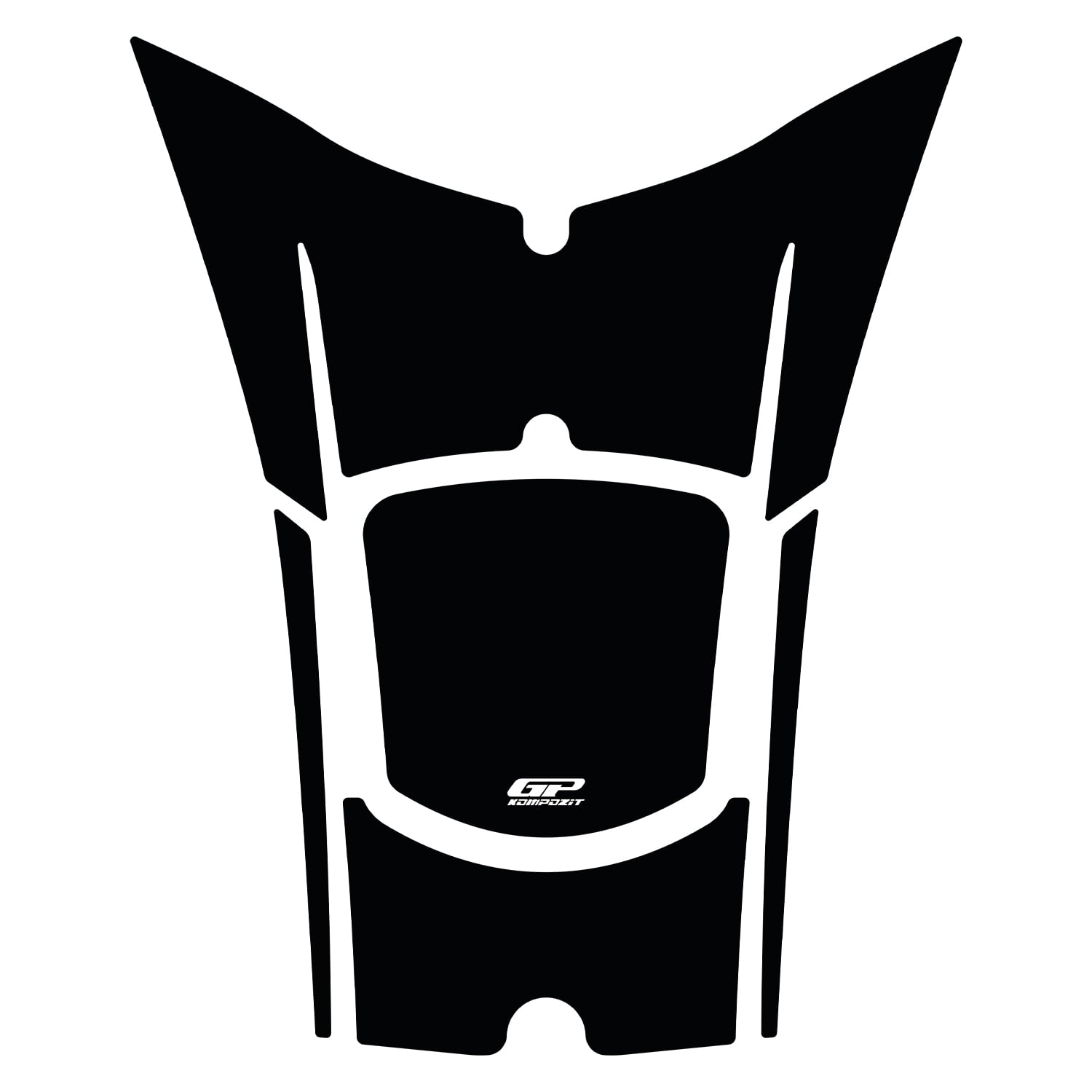 GP Kompozit Honda PCX 125 / 150 2025-2026 Uyumlu Tank Pad Siyah