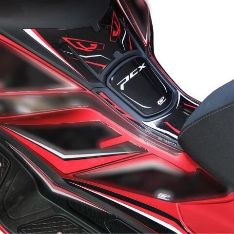 GP Kompozit Honda PCX 125 / 150 2025-2026 Uyumlu Tank Pad Kırmızı