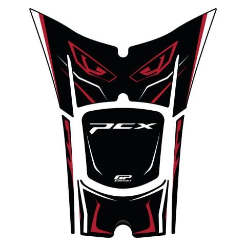 GP Kompozit Honda PCX 125 / 150 2025-2026 Uyumlu Tank Pad Kırmızı