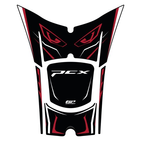 GP Kompozit Honda PCX 125 / 150 2025-2026 Uyumlu Tank Pad Kırmızı