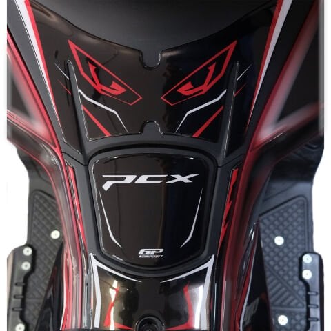 GP Kompozit Honda PCX 125 / 150 2025-2026 Uyumlu Tank Pad Kırmızı