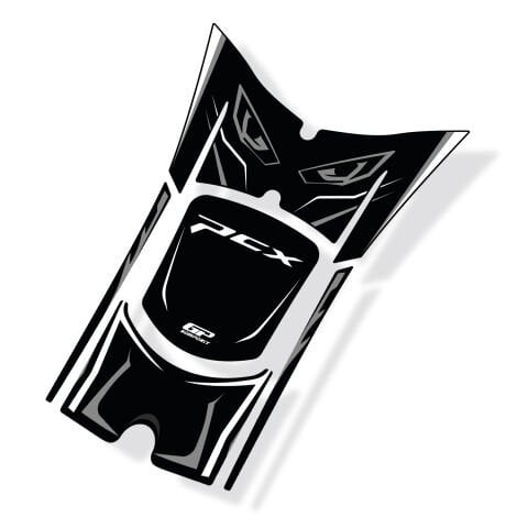 GP Kompozit Honda PCX 125 / 150 2025-2026 Uyumlu Tank Pad Gri