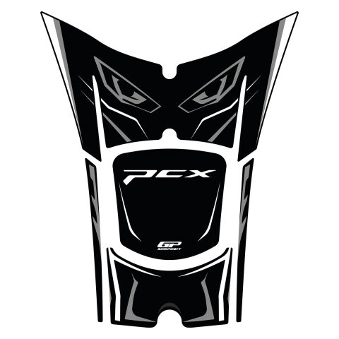 GP Kompozit Honda PCX 125 / 150 2025-2026 Uyumlu Tank Pad Gri