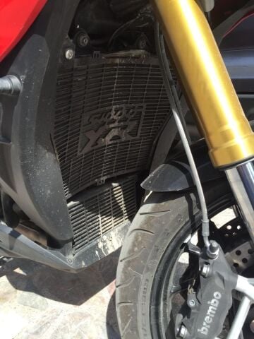 GP Kompozit BMW S 1000 XR 2015-2017 Uyumlu Radyatör Koruma Siyah