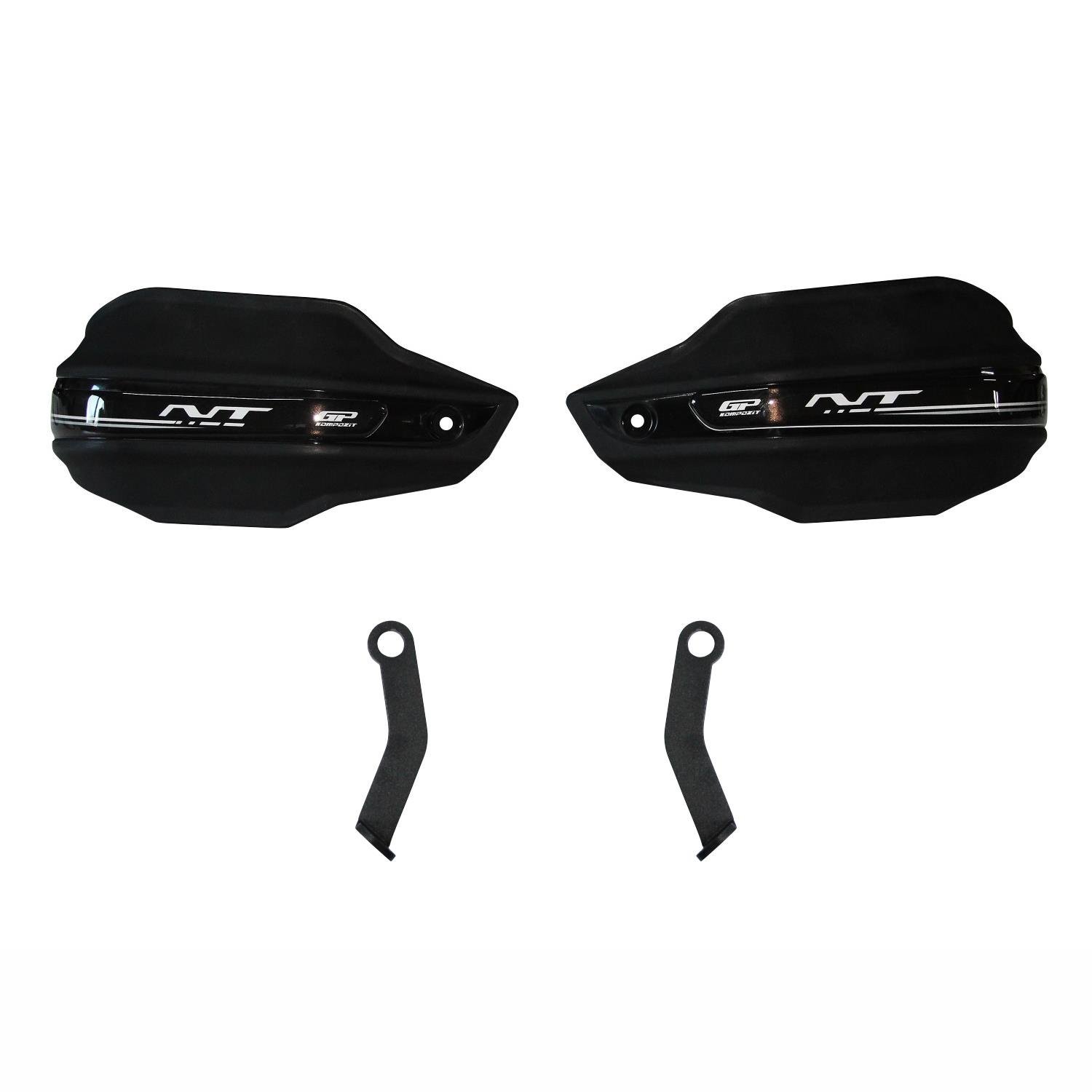 GP Kompozit Honda NT 1100 2022-2025 Uyumlu Plastik Elcik Koruma Siyah