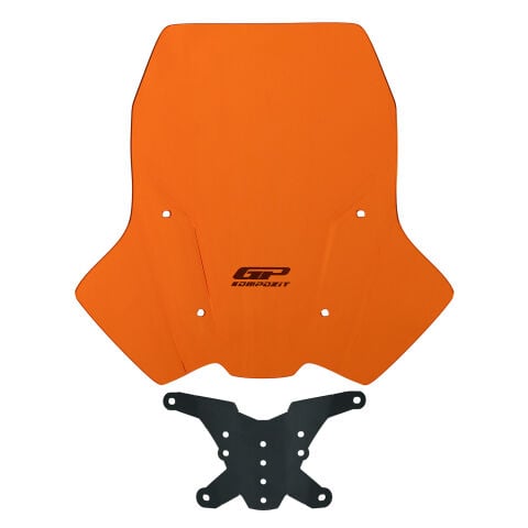 GP Kompozit KTM 390 Adventure 2020-2024 Uyumlu Ön Cam Turuncu