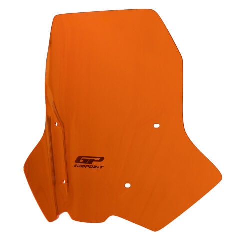 GP Kompozit KTM 390 Adventure 2020-2024 Uyumlu Ön Cam Turuncu