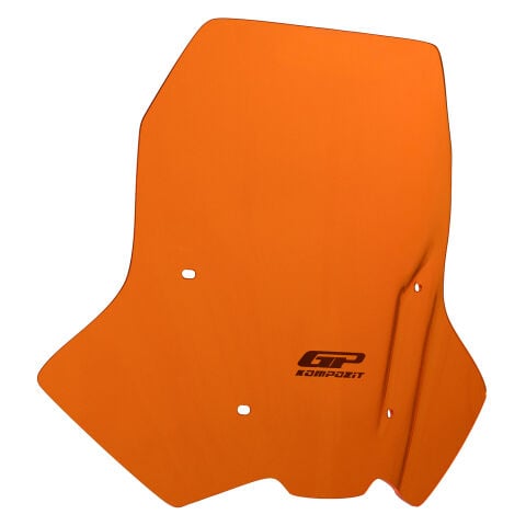GP Kompozit KTM 390 Adventure 2020-2024 Uyumlu Ön Cam Turuncu