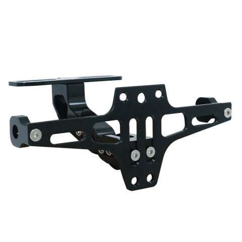 GP Kompozit Universal D Model Katlanır Plakalık Siyah