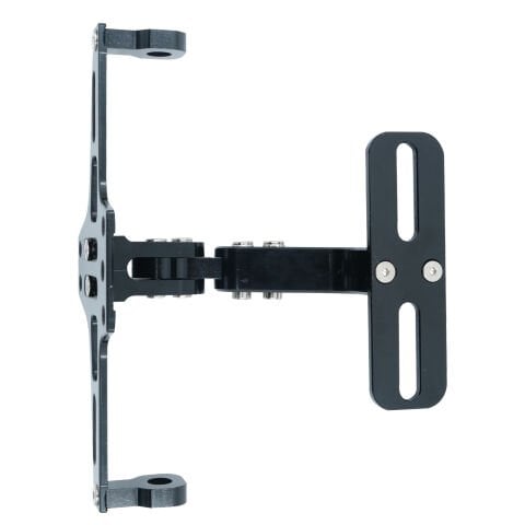 GP Kompozit Universal D Model Katlanır Plakalık Siyah