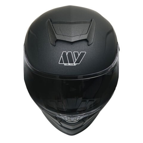 GP MY HELMET MKS001-MG Yarış Spoiler Güneş Vizörlü Şeffaf Full Face Motosiklet Kaskı