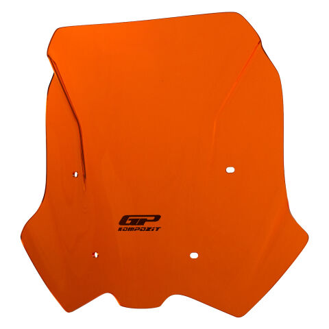 GP Kompozit KTM 790 ADV 2021-2022 Uyumlu Ön Cam Turuncu
