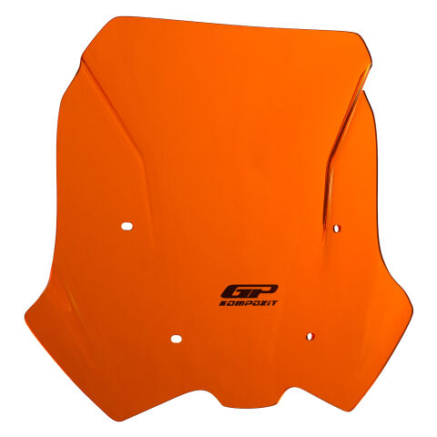 GP Kompozit KTM 790 ADV 2021-2022 Uyumlu Ön Cam Turuncu