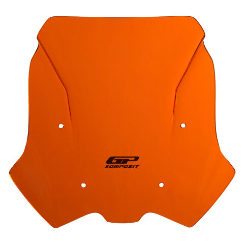 GP Kompozit KTM 790 ADV 2021-2022 Uyumlu Ön Cam Turuncu