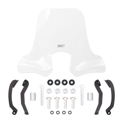 GP Kompozit SYM Symphony ST 200 2023-2024 Uyumlu Ön Cam Şeffaf