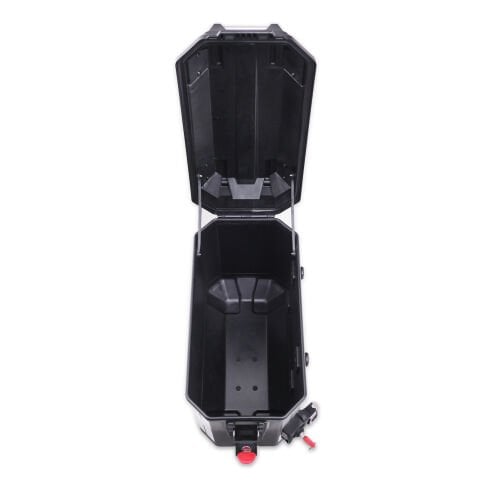 GP Kompozit Universal 26 lt x 2 Plastik Motosiklet Yan Çanta Seti Siyah