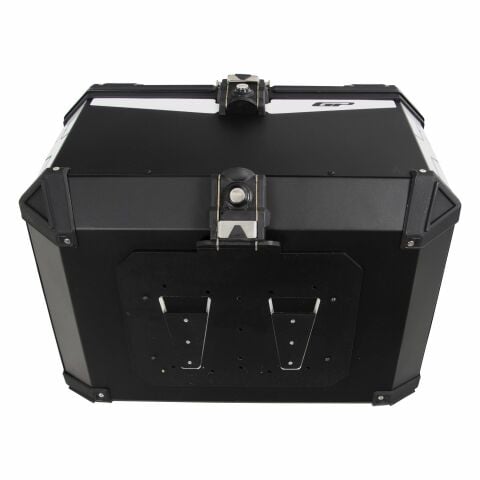 GP Kompozit Universal 75 lt Alüminyum Motosiklet Çantası Siyah