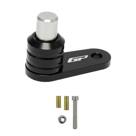 GP Kompozit FRN001 Universal Motosiklet El Freni Kilidi Siyah-Gri