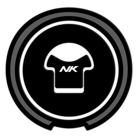 GP Kompozit CF Moto 250 NK 2018-2022 Uyumlu Tank Pad Seti Siyah