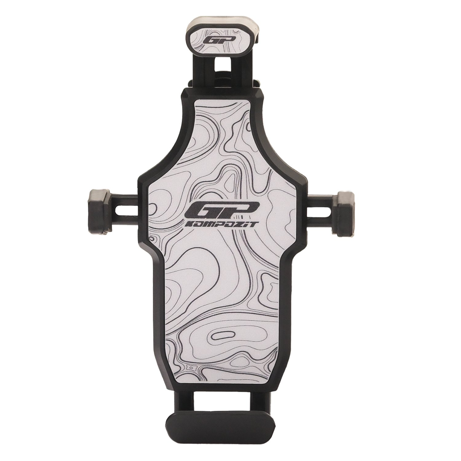 GP Kompozit TTR01 Universal Titreşim Modüllü Telefon Tutucu Beyaz-Siyah